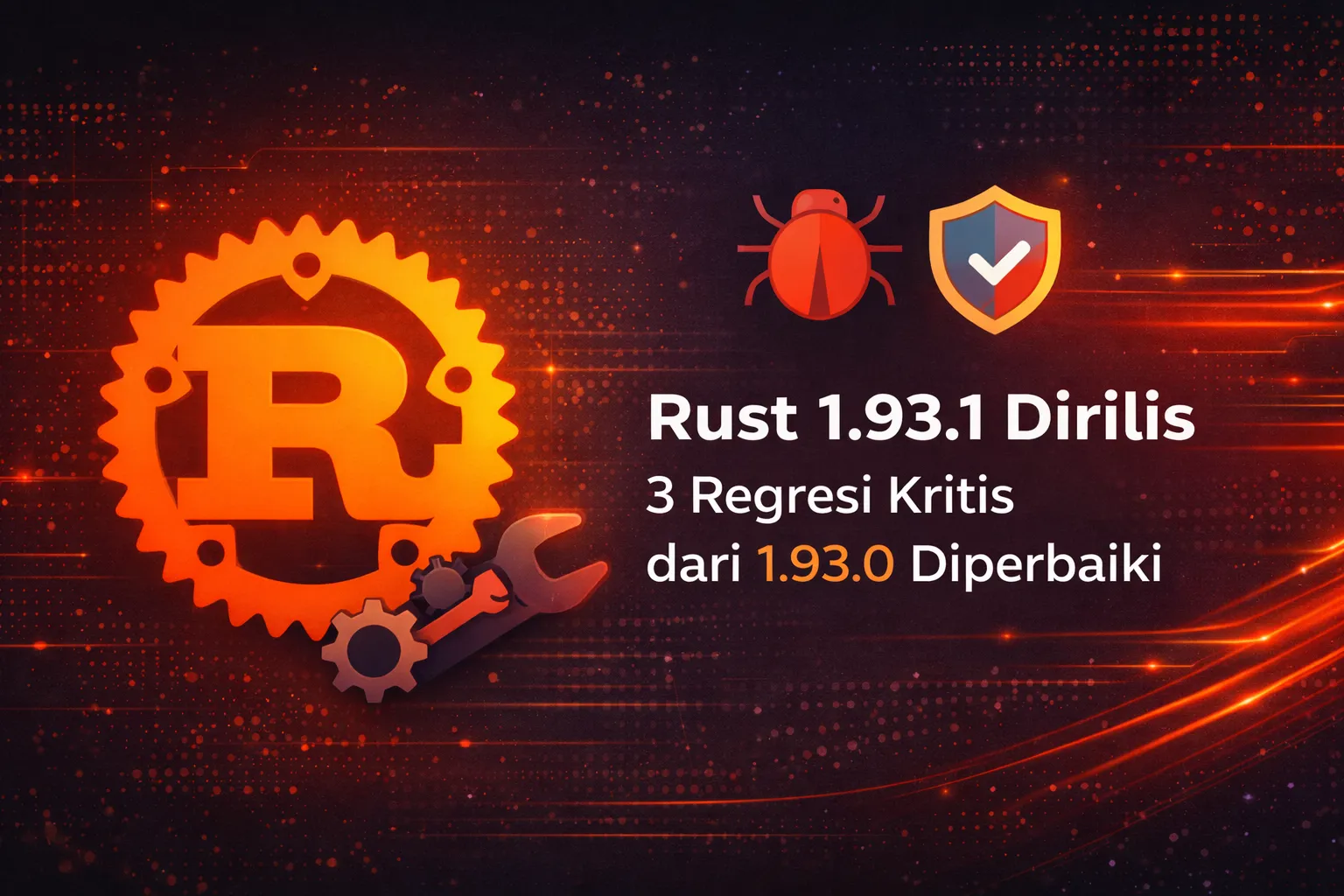 Rust 1.93.1 Dirilis: Tiga Regresi Kritis dari 1.93.0 Diperbaiki