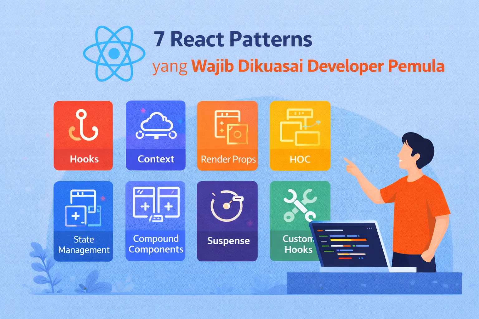 7 React Patterns yang Wajib Dikuasai Developer Pemula