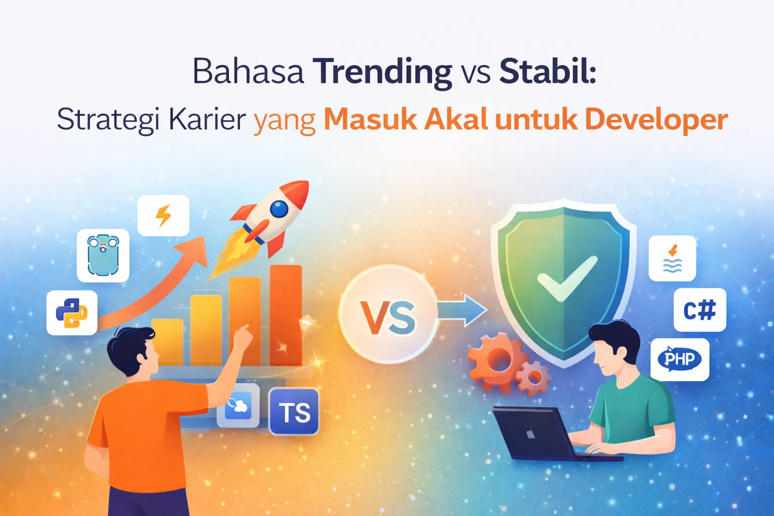 Bahasa Trending vs Stabil: Strategi Karier yang Masuk Akal untuk Developer