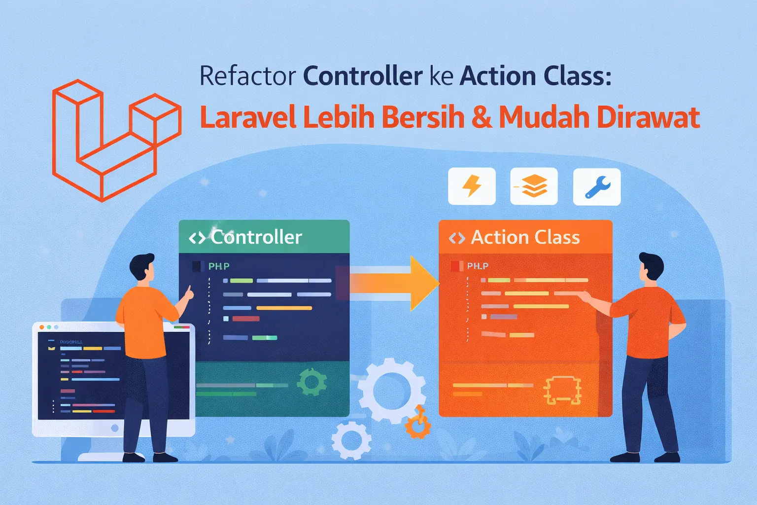 Refactor Controller ke Action Class: Laravel Lebih Bersih & Mudah Dirawat