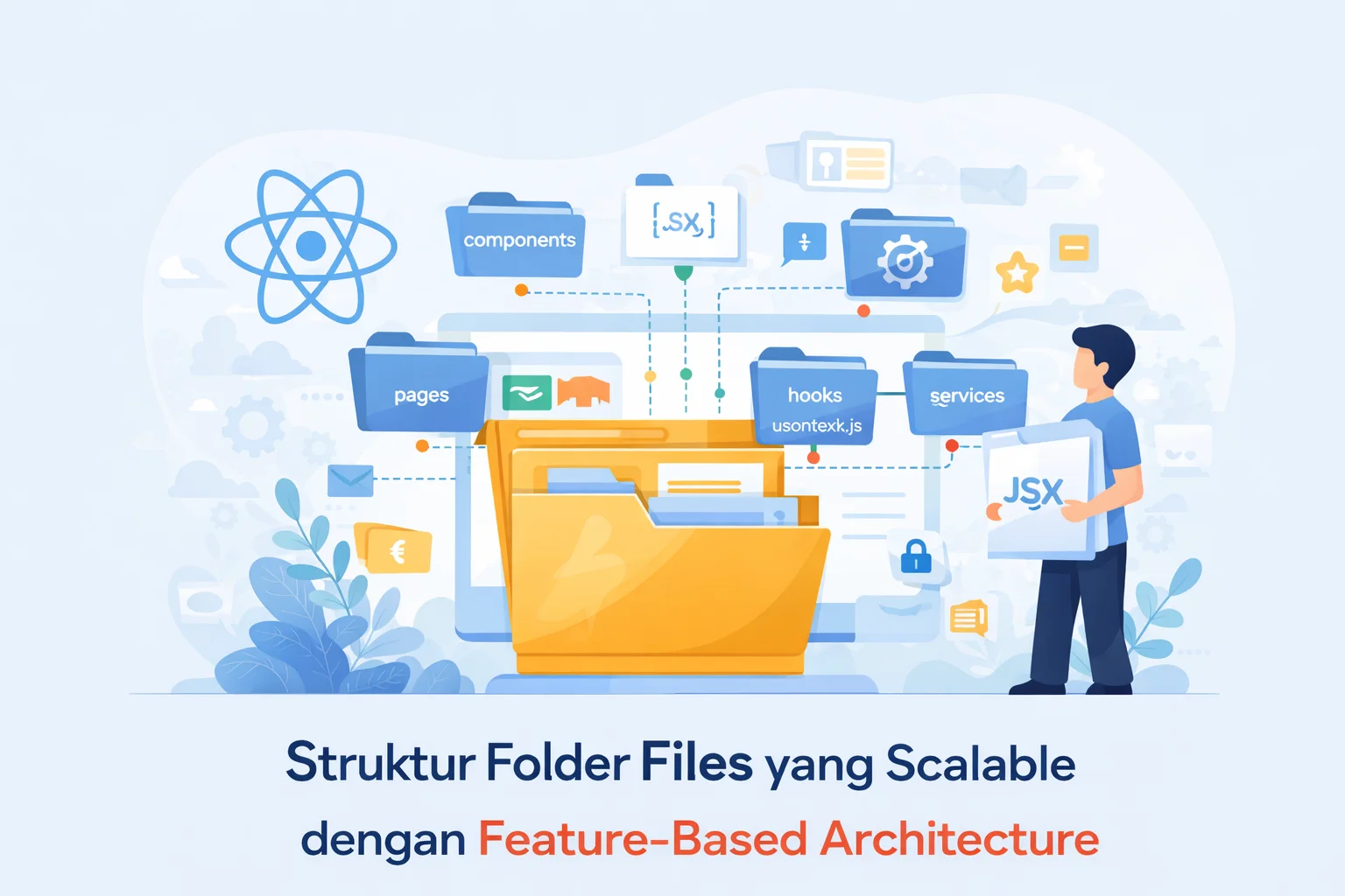 Struktur Folder React yang Scalable dengan Feature-Based Architecture